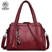 Fashion Women Bag Over Shoulder Bags For Women Tassel Luxury Handbags Women Bags Designer Sac aMain Brand Leather Crossbody Bags 2024 - buy cheap