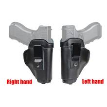 Tactical Universal Adjustable Left Right Hand Gun Holster Leather Bag Waist Hunting Airsoft Gun Case All Sizes Handguns Glock M9 2024 - buy cheap