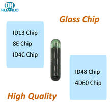 VENDA! Transponder chip chave do carro original id48 id13 id4c 8e chip de vidro para-honda-ford-toyota-mazda-vw 2024 - compre barato