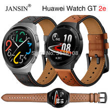 Leather Wrist Strap For Huawei watch gt 2e strap Replacement Bracelet gt 2e Watchband For Huawei Watch GT 2e 46mm Watch Straps 2024 - buy cheap