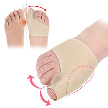 1Pair=2 pcs Big Bone Orthopedic Bunion Orthosis Pedicure Socks Silicone Hallux Valgus Corrector Braces Toes Separator Feet Care 2024 - buy cheap