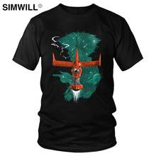 Camiseta Retro de Cowboy Bebop para hombre, camisa de manga corta, 100% algodón, Anime japonés 2024 - compra barato