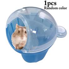 Hamster Bathroom Mini Plastic Hamster Sand Bath Container Hamster Hut Cage Bathroom For Small Pet Hamster Accessories 2024 - buy cheap