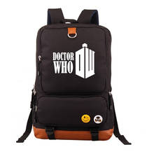 New Letter Doctor Who Game Boy Girl Children School bag Women Bagpack Teenagers Schoolbags Canvas Men Student Backpack 2024 - buy cheap