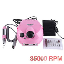 Electric Nail Drill Machine 35000RPM Nail File Pen For Manicure Pedicure Equipment Nails Drill Polisher Milling Cutter Art Tools 2024 - buy cheap