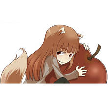 Creative Car Stickers for Spice and Wolf Waterproof Decal Occlusion Cover Scratch Car-stying PVC Decals 2024 - buy cheap