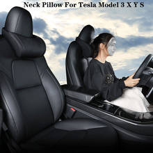 for Tesla Model 3 Y S X Neck Pillow Car Seat Headrest Cushion Neck Headrest 1PC 2024 - buy cheap