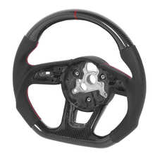 Carbon Fiber Steering Wheel Nappa Perforated Leather Fit for B9 A3 A4 A5 S3 S4 S5 RS3 RS4 RS5 2017+ 2024 - buy cheap