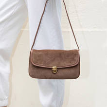 Винтажные сумки на плечо для женщин, Ранняя сумка, мягкая нейлоновая сумка, женский маленький кошелек на плечо, модная Женская Ретро ручная сумка 2024 - купить недорого