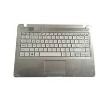 Novo para samsung np500r4k 500r4k portátil apoio de mãos superior caso eua teclado touchpad 2024 - compre barato