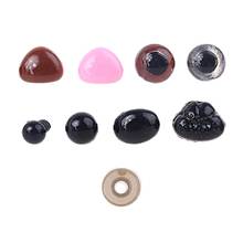 48pcs/set DIY Multicolor Triangle Nose Round Safety Eyes with Washers for Bear 54DA 2024 - buy cheap