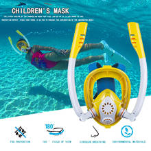New Children Diving Mask Scuba Underwater Anti Fog Full Face Snorkeling Mask Boys Girls Kids Swimming Snorkel Diving Equipment 2024 - buy cheap