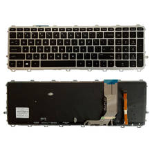 Клавиатуры для ноутбука HP envy 15-J 15T-J 15Z-J 15-J000 15t-j000 15z-j000 15-j151sr клавиатура с серебристой рамкой на английском языке 2024 - купить недорого