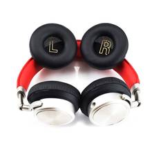 Almohadillas de cuero para los oídos, almohadillas suaves de esponja para los auriculares Meizu HD50, 1 par 2024 - compra barato
