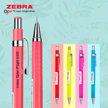 1 pc japão zebra desenho escrevendo lápis automático ma53 hexagonal ativo lápis 0.5mm brilhante/transparente cores do corpo escritório escola 2024 - compre barato