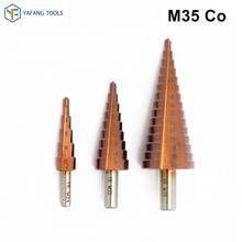 1pcs 4~12mm 4~20mm 4~32mm HSS Co M35 Step Drill Bit Stainless Steel Metal Wood Hole Cutter Core Drill Bit Power Tools 2024 - buy cheap