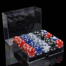 ABS Poker Chips Coins Texas Hold'em Poker Games Fichas Poker Chips Sets with Acrylic tray&box 100pcs-1000pcs/set 11.5g/pcs 2024 - buy cheap
