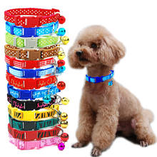 Collar de lunares con campana para perro y gato, accesorio para mascotas pequeñas y medianas, 3 unids/lote 2024 - compra barato