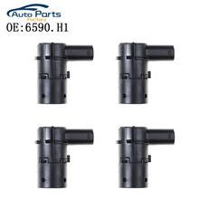 207CC 4 PCS Sensor De Estacionamento Para Peugeot Citroen C4 C5 6590.H1 66206989068 8200417705 7701062074 7711135326,9653849080,6590H1 2024 - compre barato