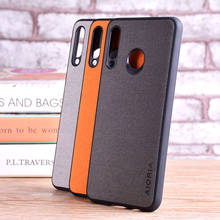 Case for Huawei P40 P30 Lite Pro funda Luxury textile Leather skin soft TPU hard PC cover for Huawei P40 P30 Lite case coque 2024 - buy cheap