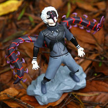 Figura de acción del Anime Tokyo Ghoul de 15cm, Kaneki Ken, generación de Jin oscuro, Muyan, modelo de PVC, juguete 2024 - compra barato