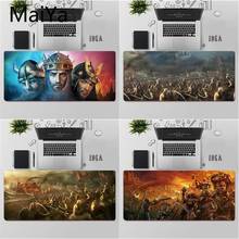 Maiya-mousepad de alta qualidade, mousepad grande com padrão, design diy, frete grátis, mousepad, teclado 2024 - compre barato