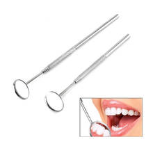 Набор стоматологических инструментов, стоматологическое зеркало из нержавеющей стали, ротовое зеркало, набор для гигиены зубов, инструмент, стоматологический палочка, стоматологический прибор LJ76 2024 - купить недорого