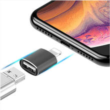 Suokon Lighting Male to USB 3.0 OTG USB Charging Adapter For i-Phone 11 12  Pro XS Max XR X 8 7 6s 6 Plus  iOS 13 i-pad Adapter 2024 - buy cheap
