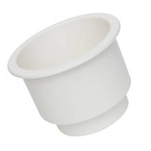 White No Holes Recessed Cup Drink Holder Fit for Marine Yacht Car RV 2024 - buy cheap