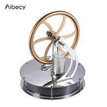 Aibecy baixa temperatura stirling motor modelo de calor a vapor educação brinquedo kit diy 2024 - compre barato