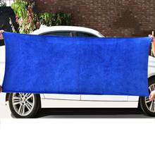 160*60cm Fiber Towel Car Cleaning Cloth Drying Towel Absorbent Cleaning Double-Faced Plush Towels for Cars 2024 - buy cheap