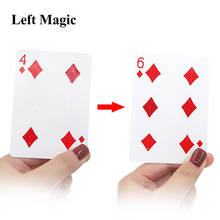 Fantastic 4 to 6 Moving Point magic tricks Close Up Card Magic  Professional Magician Trick  Magic Tool Magic Prop 2024 - купить недорого