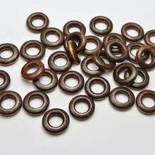 100 Brown Round Ring Wood Beads 20mm ~Wooden 2024 - buy cheap