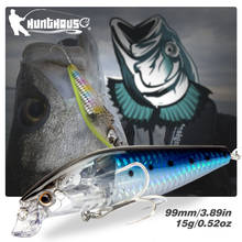Hunthouse Wobblers Fishing Lures Minnow Baits Floating 99mm 15g Tungsten Weight System Depth 0.1-0.3m Hard Bait 2024 - buy cheap