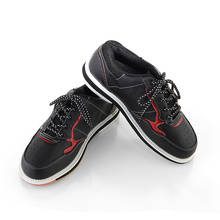 Профессиональная обувь для боулинга; мужские кроссовки с дышащей сеткой; спортивная обувь без шнуровки; легкая обувь для тренировок; европейские размеры 38-47; AA10078 2024 - купить недорого
