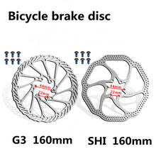 2 Pieces G3/SHI Bike Brake Disc Rotor Bicycle Disc Brake Disc With 12 Bolts160mm Suitable for MTB Mountain Road Bicycle 2024 - buy cheap