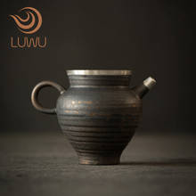 LUWU ceramic tea pitchers chahai silvechinese kung fu tea accessories 200ml 2024 - buy cheap