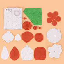 Petal Leaves Cake Decorating Silicone Mold 3D Flower Leaf Fondant Chocolate Gumpaste Mould DIY Soap Mold Tools 2024 - buy cheap