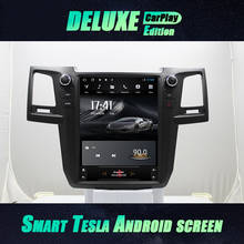 Fortuner-navegador carplay para carro, an50, an60, hilux, revo vigo 2008, 2014, android 10, gps, multimídia player 2024 - compre barato