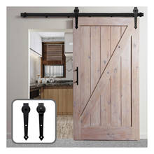 Rolos para porta deslizante, kit de ferramentas para porta de celeiro em formato de flecha, para armário 2024 - compre barato
