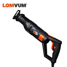 LOMVUM-sierra recíproca multifuncional para cortar madera y Metal, potente sable eléctrico, hojas de sierra, 950W/1080W 2024 - compra barato