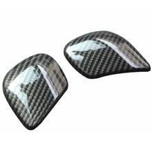 Carbon Fiber Gear Shift Knob Head Cover Trim Car Accessories for Atlas Tiguan Beetle Golf Jetta Passat CC 2024 - buy cheap