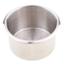 6Pcs Stainless Steel Cup Holder Insert for Sofa Boat RV Couch Poker Table (68x55mm & 90x55mm) 2024 - buy cheap