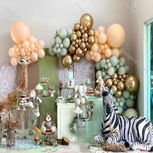 Guirnalda de globos dorados para fiestas de nacimiento, arco de globos dorados para Celebración de bebé, y boda Decoración de cumpleaños, 142 Uds. 2024 - compra barato