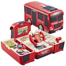 Brinquedo de ônibus para crianças, quebra-cabeça de volante, desmonte o copiloto, com voz, brinquedo educacional de desenvolvimento, presente de feriado 2024 - compre barato