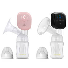 Cmbear LCD Display Electric Breast Pump With Milk Bottle Breast Feeding Take Out Electric Breast Milk Extractor Enlargement Pump 2024 - buy cheap