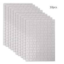 10 Packs Handmade Jigsaw Puzzles A4 A5 Sublimation Blanks Puzzles DIY Puzzle Blank Custom Puzzle for Heat Transfer Craft 2024 - buy cheap