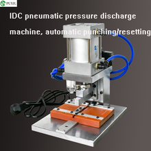 Máquina de prensado neumática, máquina de prensado automático de Cable y línea, cabezal IDC, remachadora automática de Remo 2024 - compra barato
