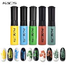 KADS 10ml Nail Stamping Polish Set Black White Gold Silver Nail varnish Polish Nail Art Decoration Nail Printing Polish Lacquer 2024 - buy cheap