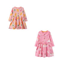 SAILEROAD/комплект из 2 предметов, кружевные платья для девочек детское платье с длинными рукавами платье принцессы для маленьких девочек осенние хлопковые детские рождественские костюмы 2024 - купить недорого